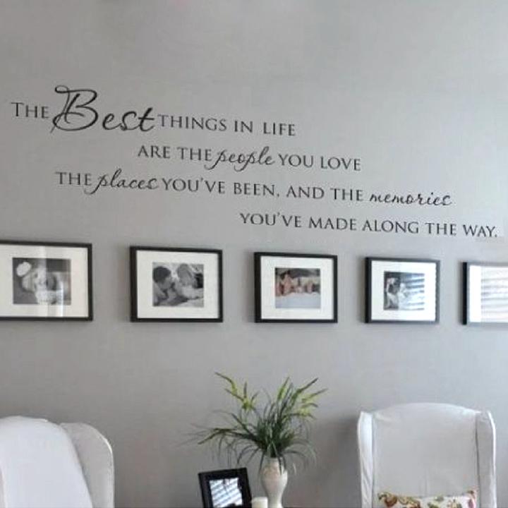 the places you/'ve been and the memories you/'ve made along the way Vinyl wall decal The best things in life are the people you love
