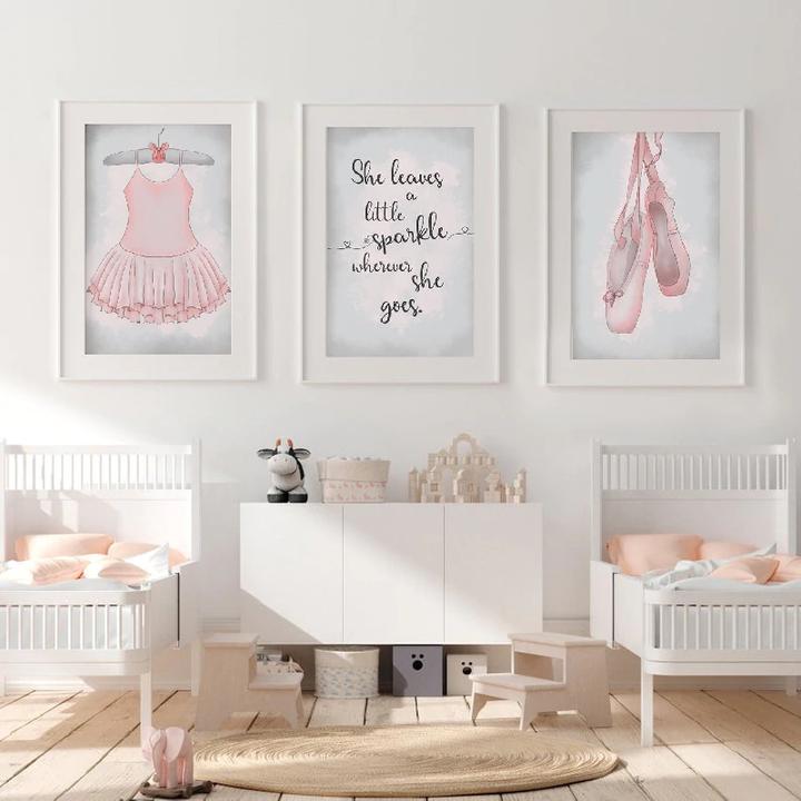 ballerina prints for nursery