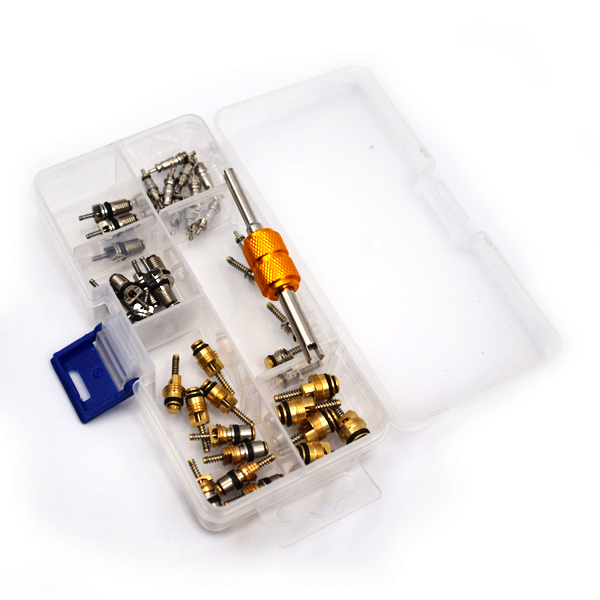 41xA//C Valve Core Valves R12// R134A Car Air Condition Valve Core Repair Tools
