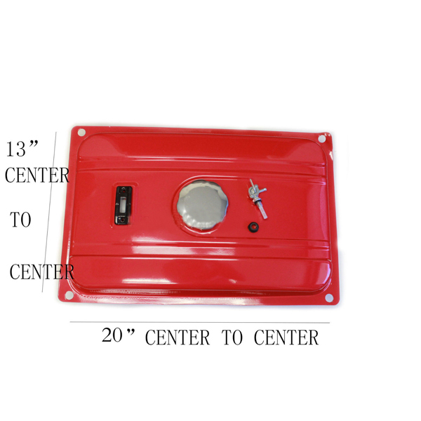 Universal 5 GALLON Generator Gas Fuel Tank Chrome Cap Fits EC2500 18.9
