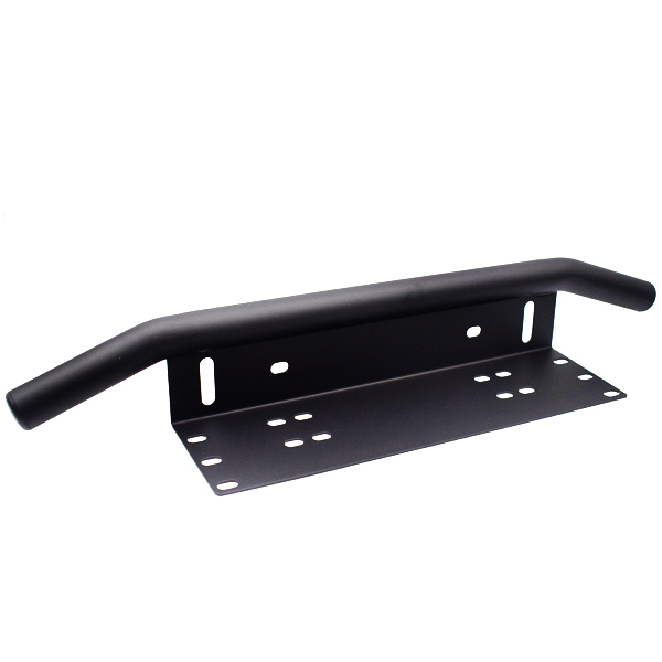 Black Duty Offroad Bumper License Plate Mounting Bracket LED Fog Light Wonderful
