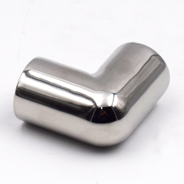 1X Hand Rail Fitting 90 Degree 7//8/" Rectangular Base Everlasting 316 Stainless