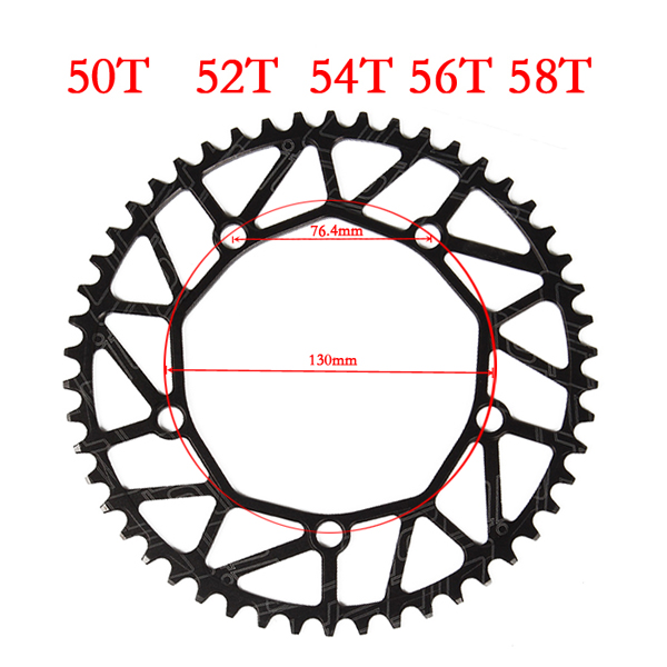 1X Spiffy CNC Lightweight Chainring 130BCD Brompton Dahon Tern Folding Bicycles